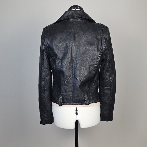 BLANKNYC Faux Leather Moto Jacket – Size XS - Picture 5 of 11
